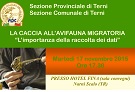 Convegno Terni avifauna e raccolta dati